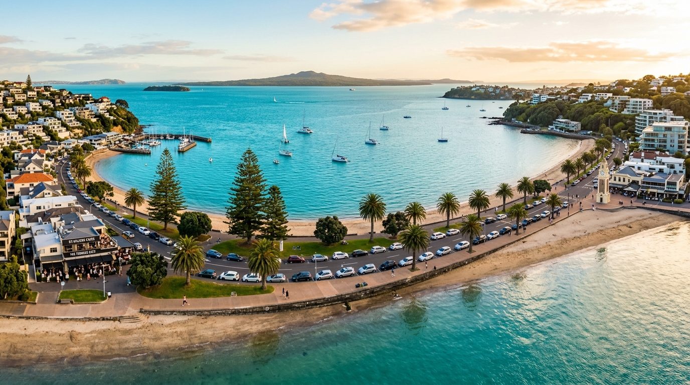 Auckland shoreline