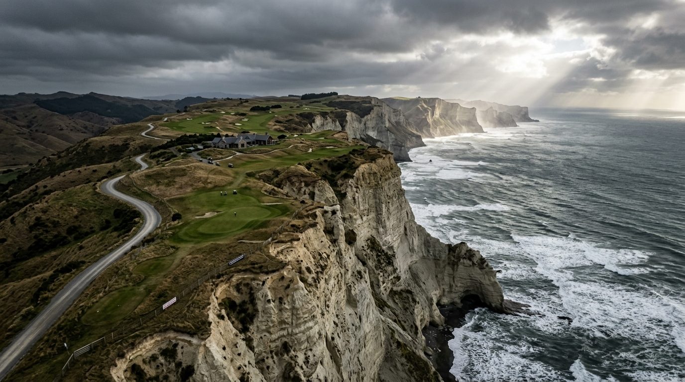 Coastal cliffs, Hawke's Bay