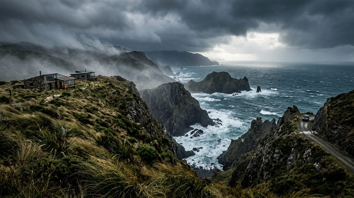 South Coast cliffs, Wellington